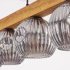 Ripoll hanging light, globe light, pendant light Ecru, black, 5-light sources