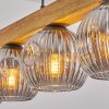 Ripoll hanging light, globe light, pendant light Ecru, black, 5-light sources