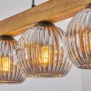Ripoll hanging light, globe light, pendant light Ecru, black, 5-light sources