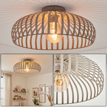 Guayo ceiling light sand-coloured, 1-light source