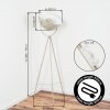 Kilan floor lamp sand-coloured, 1-light source