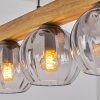 Koyoto hanging light, globe light, pendant light Ecru, black, 5-light sources