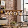 Ripoll hanging light, globe light, pendant light Ecru, black, 5-light sources