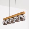 Ripoll hanging light, globe light, pendant light Ecru, black, 5-light sources