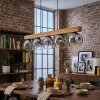 Ripoll hanging light, globe light, pendant light Ecru, black, 5-light sources