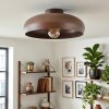 Guayo ceiling light Mocha, 1-light source