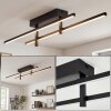 Kiron ceiling light LED black, 1-light source
