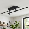 Kiron ceiling light LED black, 1-light source