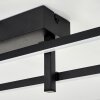 Kiron ceiling light LED black, 1-light source