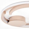 Miral ceiling light LED sand-coloured, 1-light source, Remote control