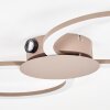 Koman ceiling light LED sand-coloured, 1-light source