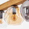Ripoll hanging light, globe light, pendant light Ecru, black, 4-light sources
