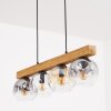 Ripoll hanging light, globe light, pendant light Ecru, black, 4-light sources