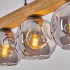 Ripoll hanging light, globe light, pendant light Ecru, black, 4-light sources
