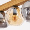 Ripoll hanging light, globe light, pendant light Ecru, black, 4-light sources