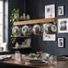 Ripoll hanging light, globe light, pendant light Ecru, black, 4-light sources