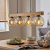 Ripoll hanging light, globe light, pendant light Ecru, black, 4-light sources