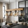 Ripoll hanging light, globe light, pendant light Ecru, black, 4-light sources