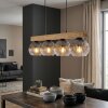 Koyoto hanging light, globe light, pendant light Ecru, black, 4-light sources