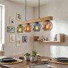 Ripoll hanging light, globe light, pendant light Ecru, black, 4-light sources