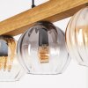 Koyoto hanging light, globe light, pendant light Ecru, black, 4-light sources