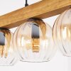 Koyoto hanging light, globe light, pendant light Ecru, black, 4-light sources