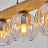 Koyoto hanging light, globe light, pendant light Ecru, black, 4-light sources