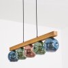 Ripoll hanging light, globe light, pendant light Ecru, black, 5-light sources