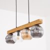 Ripoll hanging light, globe light, pendant light Ecru, black, 4-light sources
