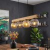 Ripoll hanging light, globe light, pendant light Ecru, black, 4-light sources