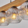 Ripoll hanging light, globe light, pendant light Ecru, black, 5-light sources