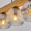 Ripoll hanging light, globe light, pendant light Ecru, black, 5-light sources