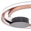 Miral ceiling light LED bronze, 1-light source, Remote control