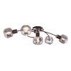 Globo KABU Ceiling Light copper, 5-light sources