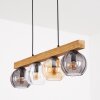Koyoto hanging light, globe light, pendant light Ecru, black, 4-light sources