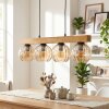 Koyoto hanging light, globe light, pendant light Ecru, black, 4-light sources