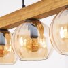 Koyoto hanging light, globe light, pendant light Ecru, black, 4-light sources