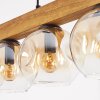 Ripoll hanging light, globe light, pendant light Ecru, black, 5-light sources