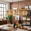 Basto hanging light, globe light, pendant light Ecru, black, 5-light sources