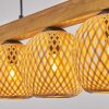 Basto hanging light, globe light, pendant light Ecru, black, 5-light sources