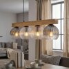 Koyoto hanging light, globe light, pendant light Ecru, black, 4-light sources