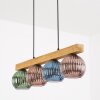 Koyoto hanging light, globe light, pendant light Ecru, black, 4-light sources