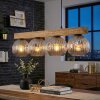 Ripoll hanging light, globe light, pendant light Ecru, black, 4-light sources