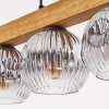 Ripoll hanging light, globe light, pendant light Ecru, black, 4-light sources