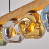 Ripoll hanging light, globe light, pendant light Ecru, black, 4-light sources