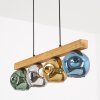 Ripoll hanging light, globe light, pendant light Ecru, black, 4-light sources