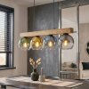 Koyoto hanging light, globe light, pendant light Ecru, black, 4-light sources