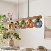 Ripoll hanging light, globe light, pendant light Ecru, black, 5-light sources