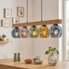 Ripoll hanging light, globe light, pendant light Ecru, black, 5-light sources