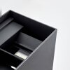 Almodofa outdoor wall light, Up & Down Light, wall light LED anthracite, 1-light source, Motion sensor
